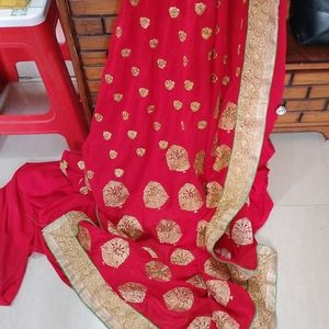 New Red Saree