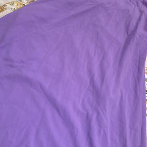 Women Solid Purple Dress