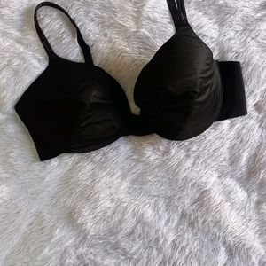 Black Padded Bra