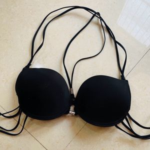 black bra