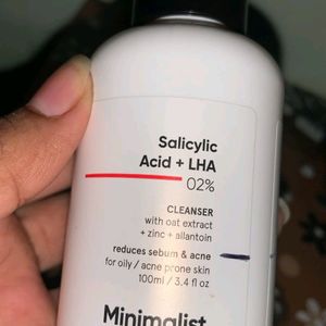 Minimalist Salicylic Acid Face Wash