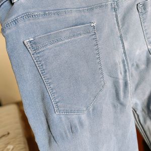 Regular Straight Fit Blue Jeans