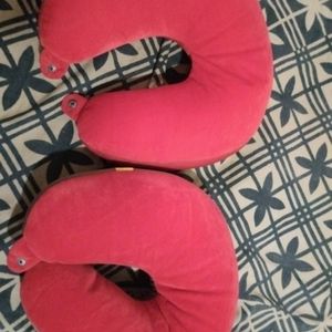 Unisex Neck Rest Pillow Set Of 2