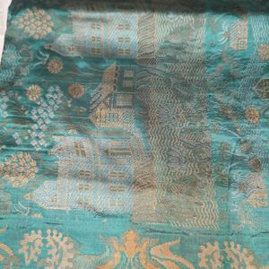 Green Gold Silk Saree