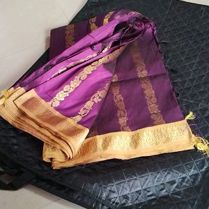 Samuthrika Silk New  Not Used No Blouse