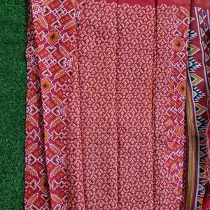 Red Color Fancy Sarees