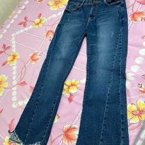 Brand New Blue Bell Bottom Jeans. Without Tag. Hav