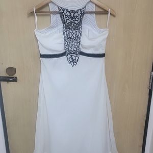 It's A Off White Midi Dress