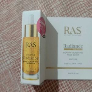 RAS Luxury Skincare Radiance 24k Gold Face Oil