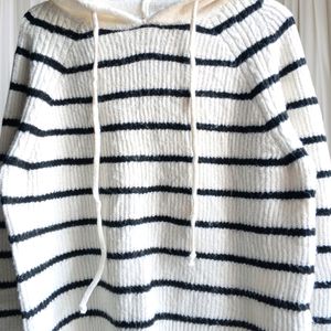 Striped Hooded Sweater