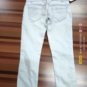 (N-10) 30 Size Slim Fit Denim Jeans