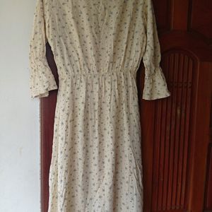 Cream Colour Dress