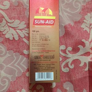 Sund Aid Sunscreen Lotion