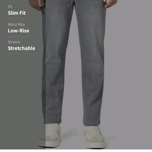 Blackberry Men's Grey Jeans