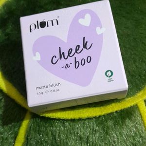 Plum Cheek A Boo Matte Blush (New)