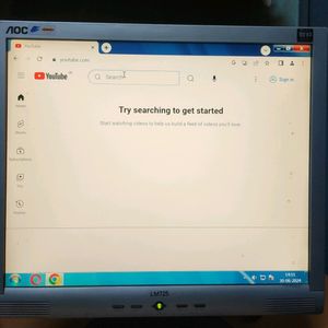 AOC LCD Monitors In Good Working Condition