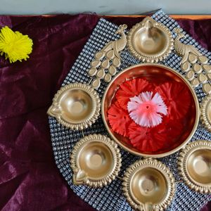 Decorative Diya In Metal