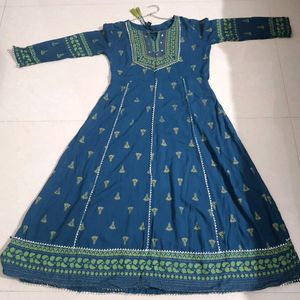 Anarkali Kurti Set