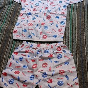Kids Tishirt And Short Clothing Set