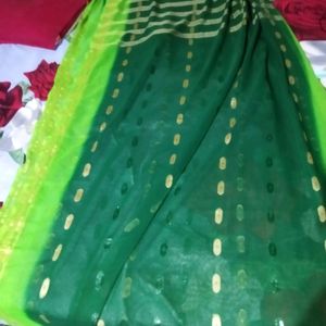 Green Saree