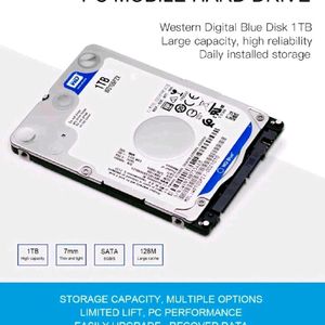 1TB HDD For Laptop