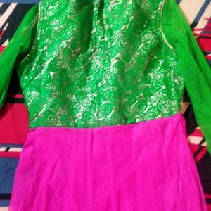 Anarkali For 30 Size (Kids)7years Above