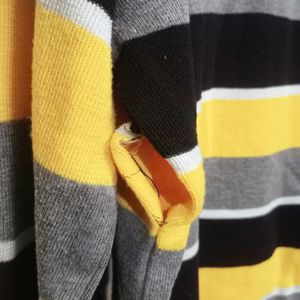 BRANDED WOOL SWEATER