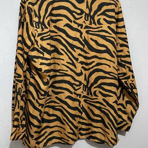 Tiger Print Shirt Women