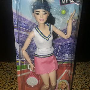 Barbie - Tennis Player Made To Move Doll