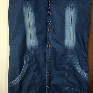 Denim Shrug Or One Piece Of XL size Mentioned