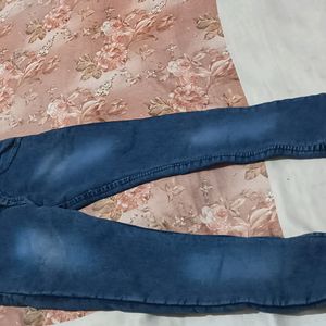 Blue Colour Jeans For Kid