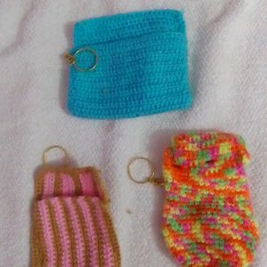 Crochet Purse Keychains