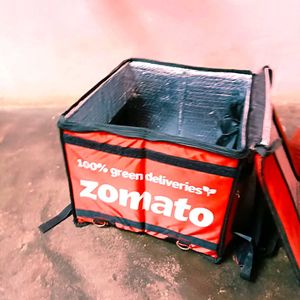 Zomato Delivery Bag New Not Used Good Condition