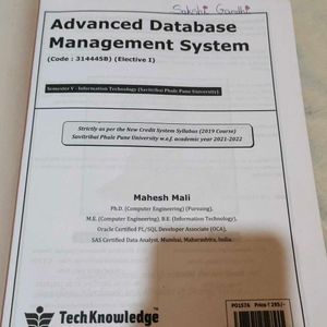 Advanced Database Management System