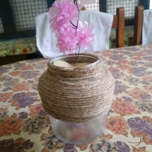 Artificial Vase With flowers