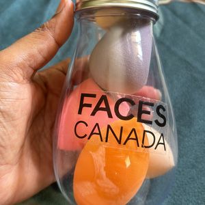 FACES CANADA BEAUTY BLENDER SET WITH JAR