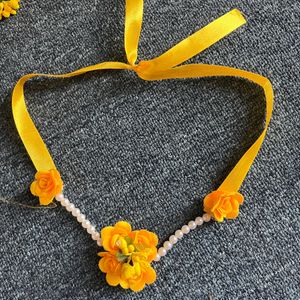 Haldi Flower jwellery