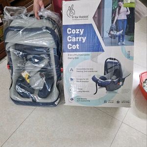 Carry Cot Cum Car Seat