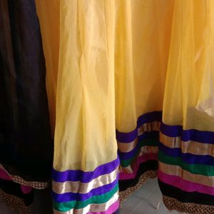 Yellow Lehga Choli