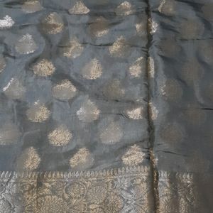 Pure Dola Silk Saree Without Blouse