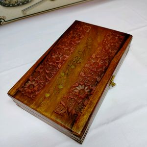 Brand New Wooden Jewellery Box