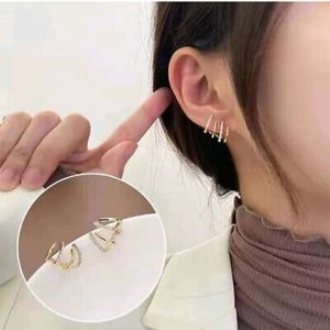 Stainless Steel Stud Cuff Earring