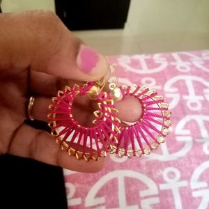 It's Beautiful Earing Of Pink Colour