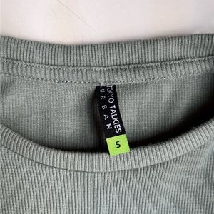 Tokyo Talkies Sage Green Top