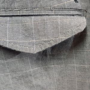 Grey Semi Formal Cotton Pants