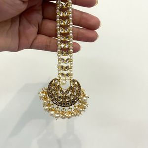 Combo Set Of Golden And Silver Maang Tika