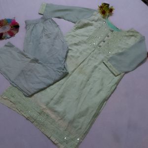 Mirror Kurta Nad Pant Set