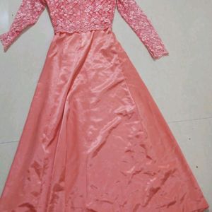 Stiched Gown Net