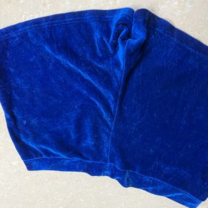 Velvet Blue Shorts