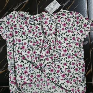 2 Floral Print Tops